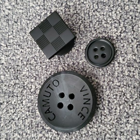 🆕️ VINCE CAMUTO Men's Gray Flannel Quilted Down & Feather Jacket SIZE: M - Picture 12 of 16